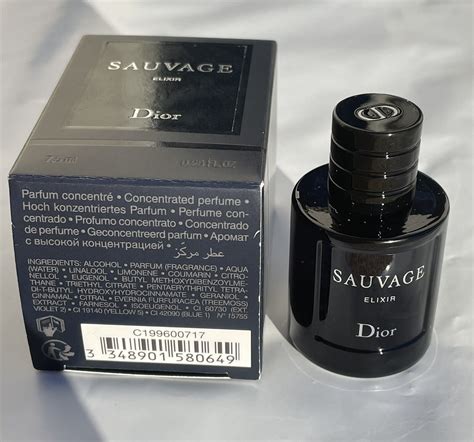 dior sauvage elixir miniature